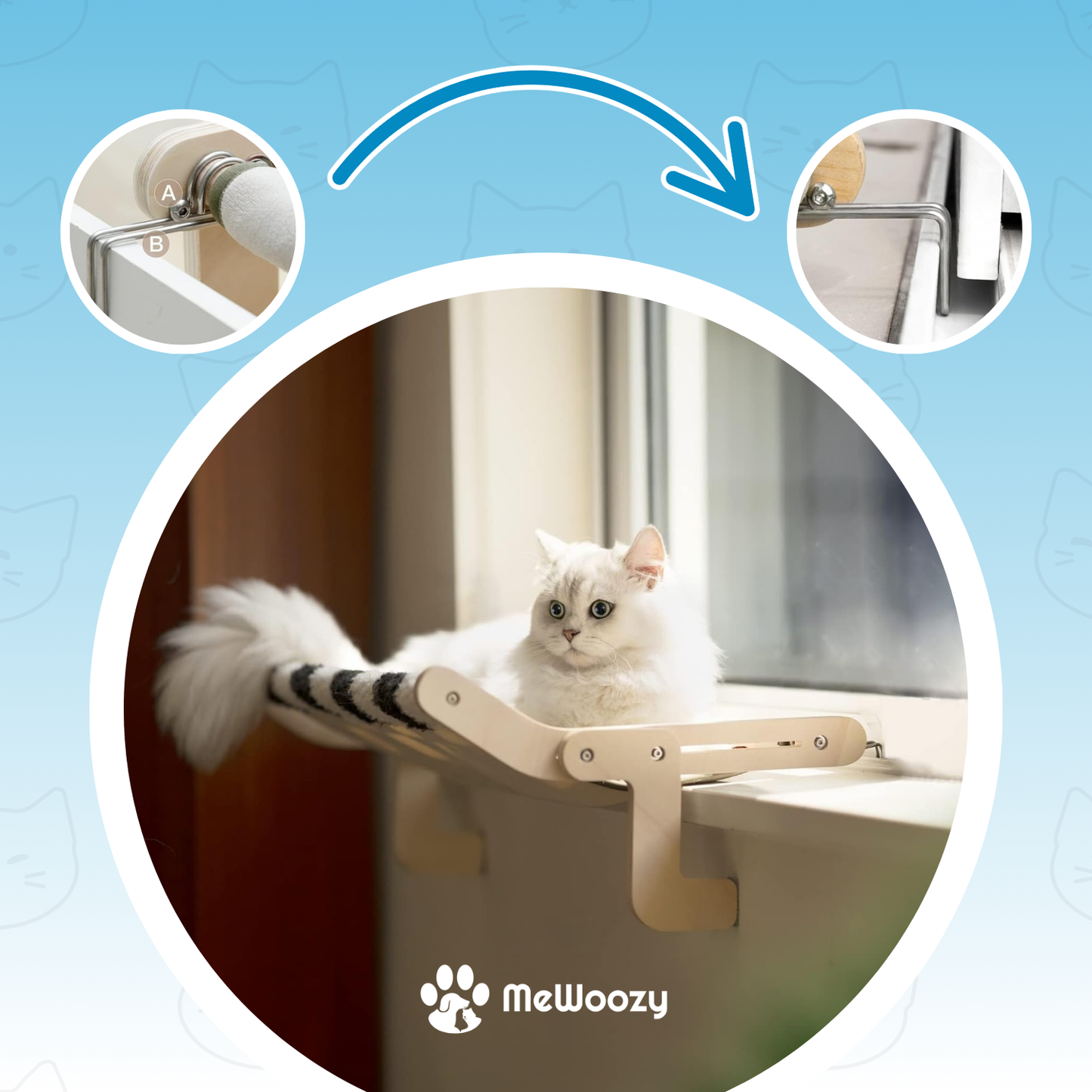 Kattenhangmat Voor Meubelrand – Voor Knusse Rustplekken