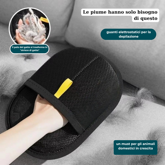 Pet Hair Removal Mitt – For Easy Cleaning