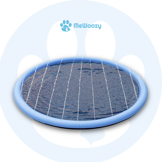 Honden Watermat Met Sproeiers – Voor Verkoelend Buitenplezier