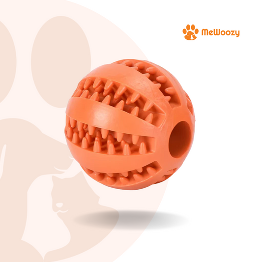 Dog Toy Ball – With Teeth Cleaning Effect