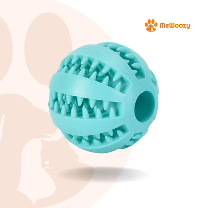 Dog Toy Ball – With Teeth Cleaning Effect