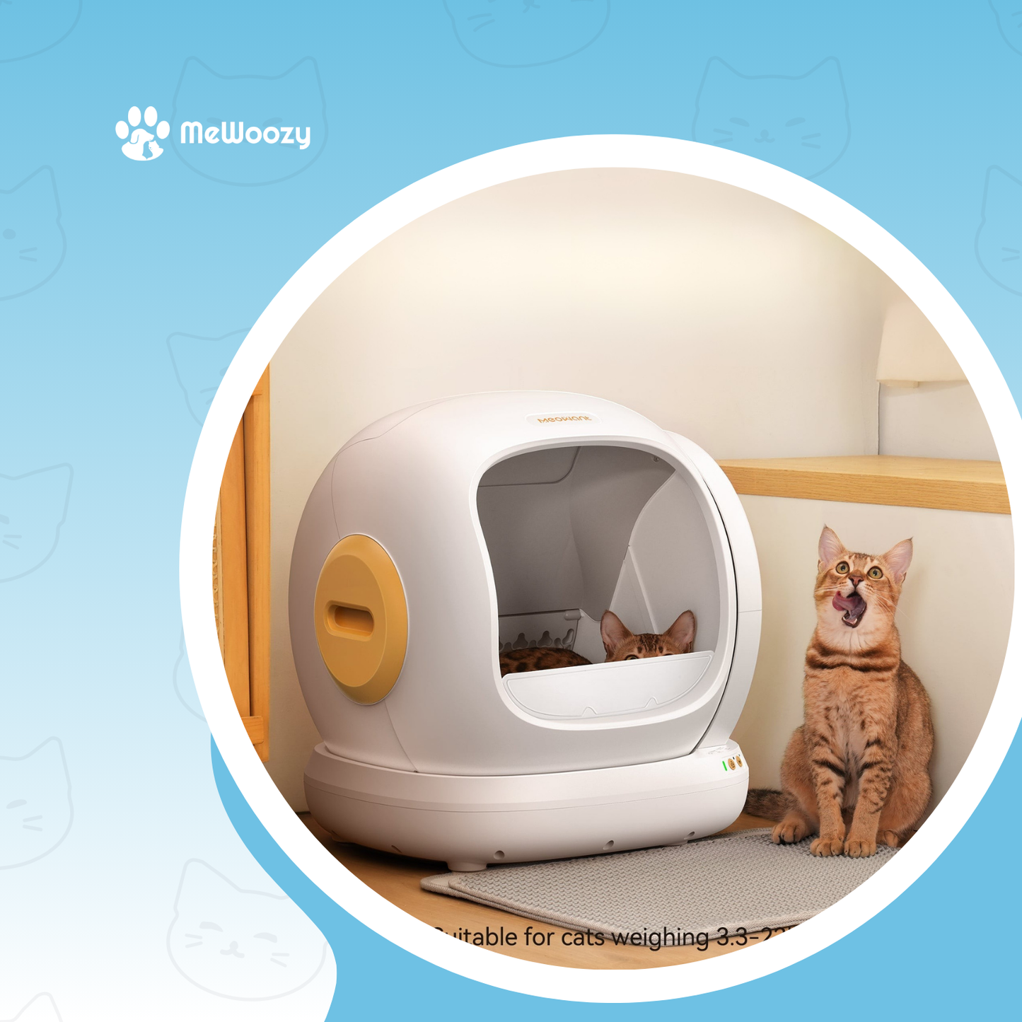 Zelfreinigende Kattenbak Met App – Voor Schone Pootmomenten