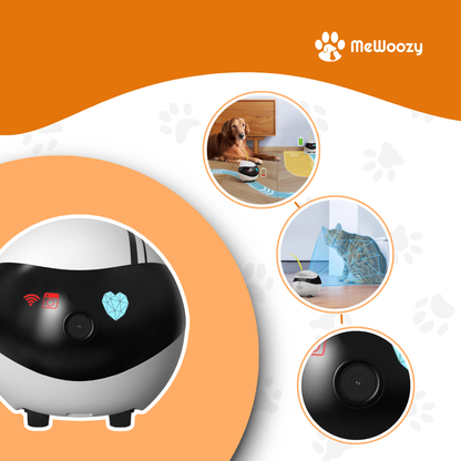 Huisdiercamera Robot Met App – Voor Spel En Contact Thuis