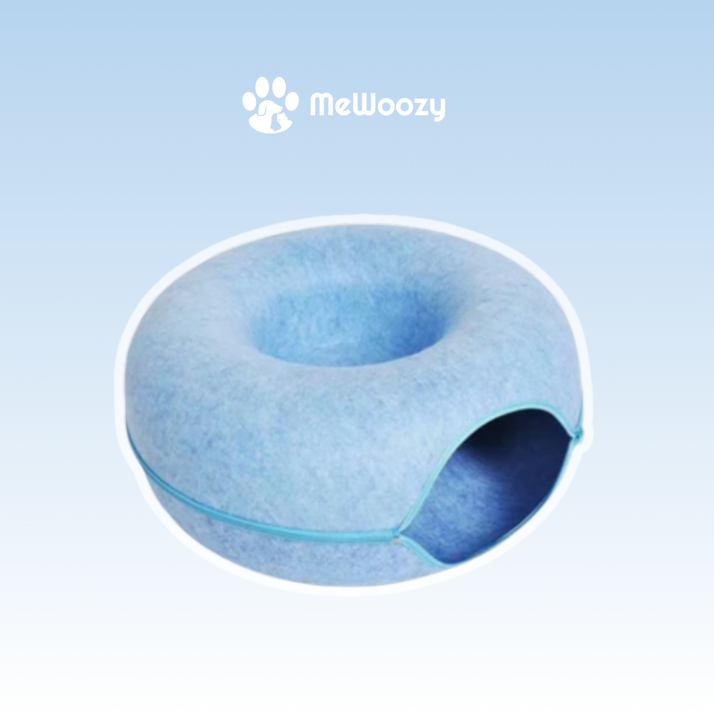 Cat Tunnel with Scratching Mat – For Playing and Sleeping