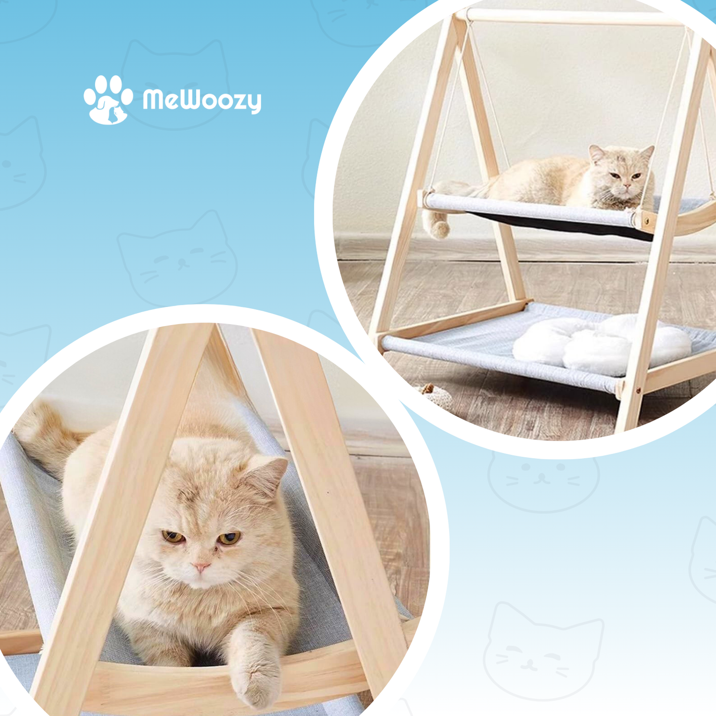 Hangmat Kattenbed Verstelbaar – Voor Knusse Slaapplek Thuis