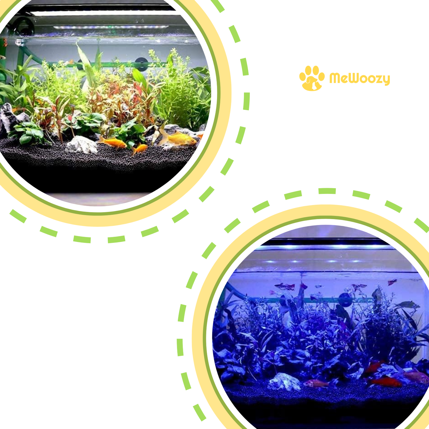 Aquarium LED Verlichting WRGB – Met Kleurregeling En App