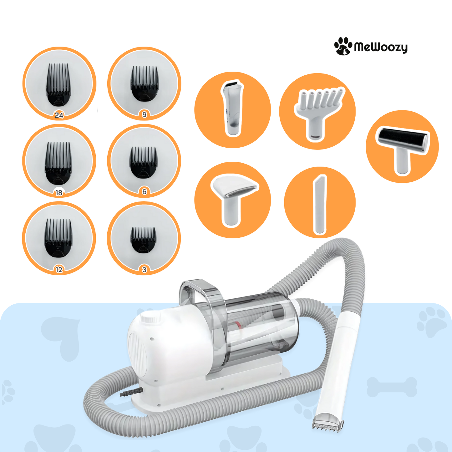 Pet Grooming Gadget 6-in-1 – For Less Hair in the House