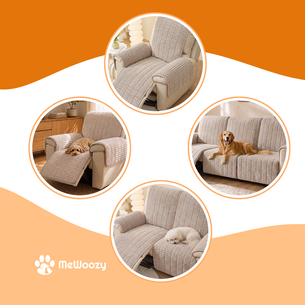 Flanellen Hoes Voor Relaxbank