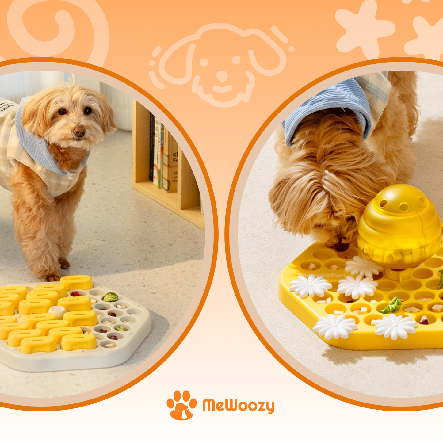 Bee Voerpuzzel Hond en Kat – Voor Rustig & Slim Eten