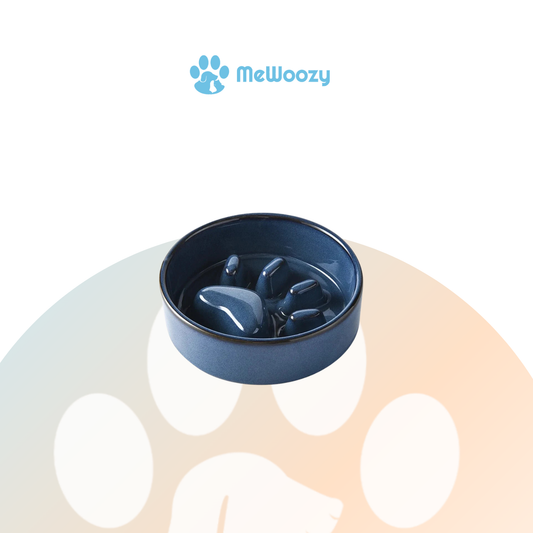 Keramische Slow Feeder Met Standaard – Voor Rustig Eten