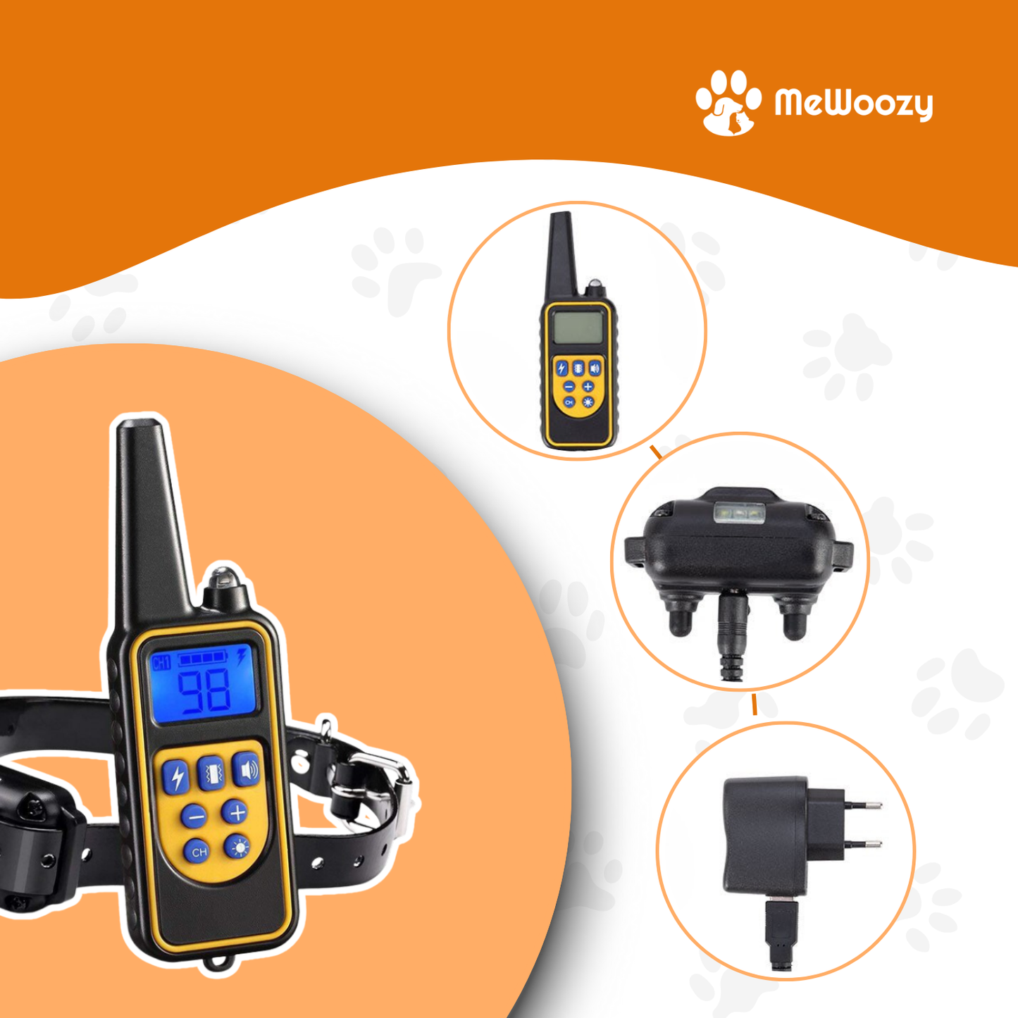 Hondentrainingshalsband Met Afstandsbediening – Voor Rustige Wandelingen