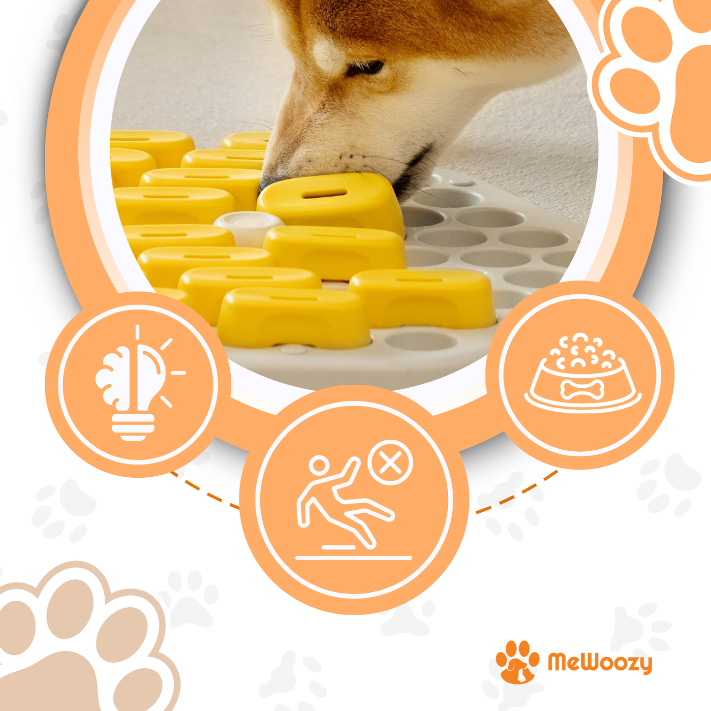 Bee Voerpuzzel Hond en Kat – Voor Rustig & Slim Eten