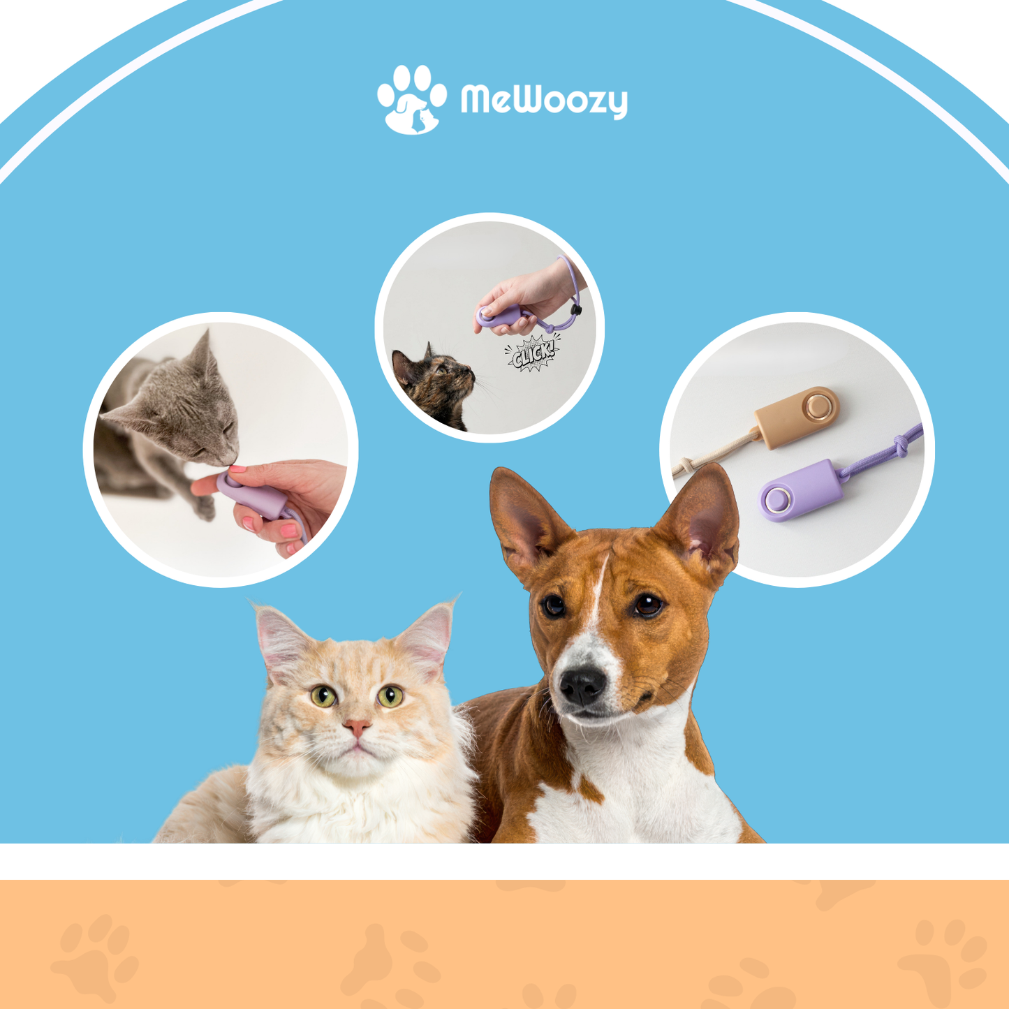 Trainingsclicker Set Voor Hond En Kat – Voor Positief Leren