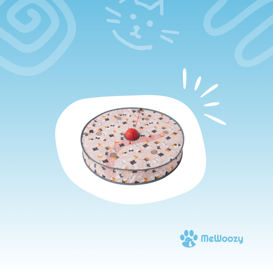 Interactieve Speelbal Met Staart En Speelmat Voor Katten