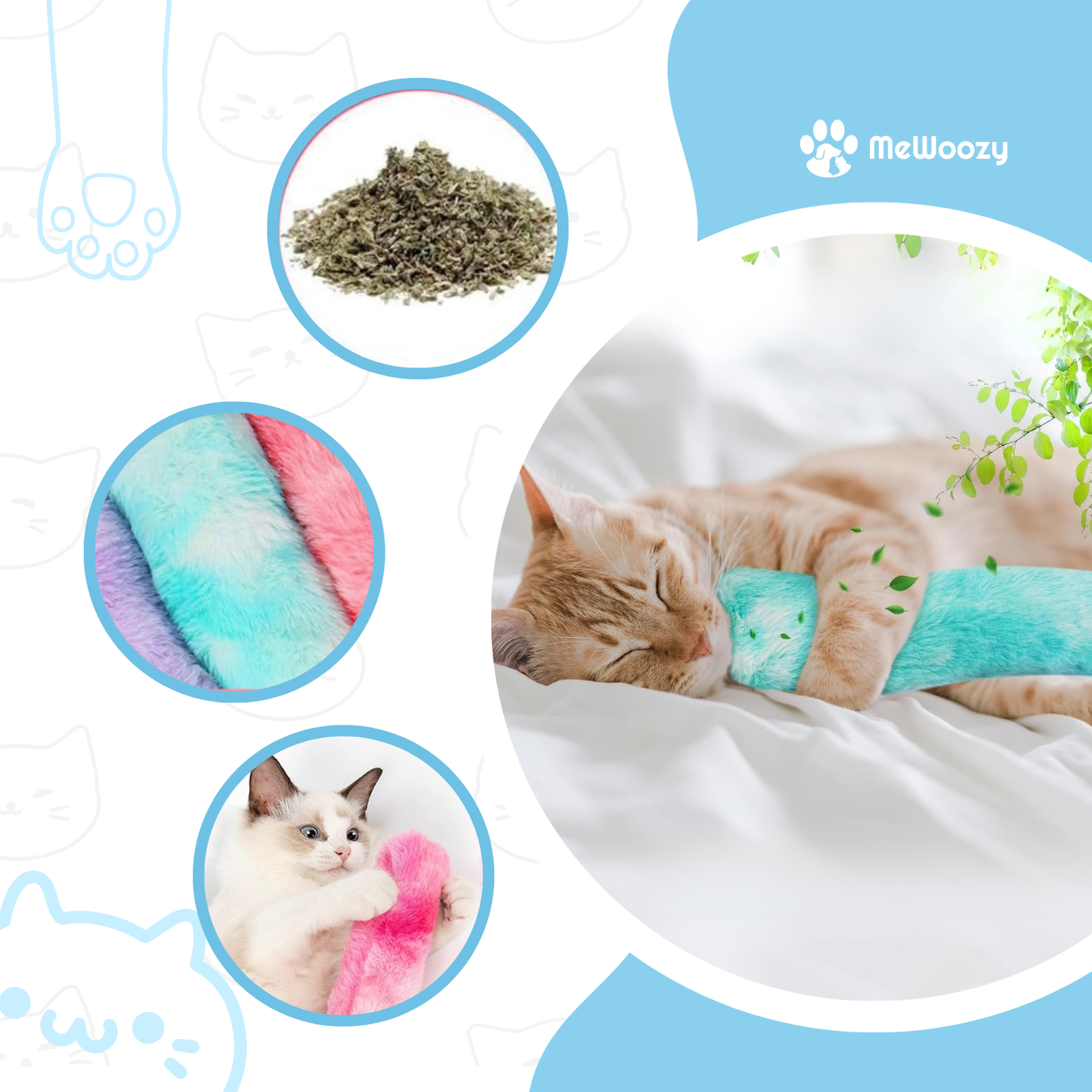 Kattenkruid Speelkussen – Voor Ontspannen Spel En Knuffelplezier