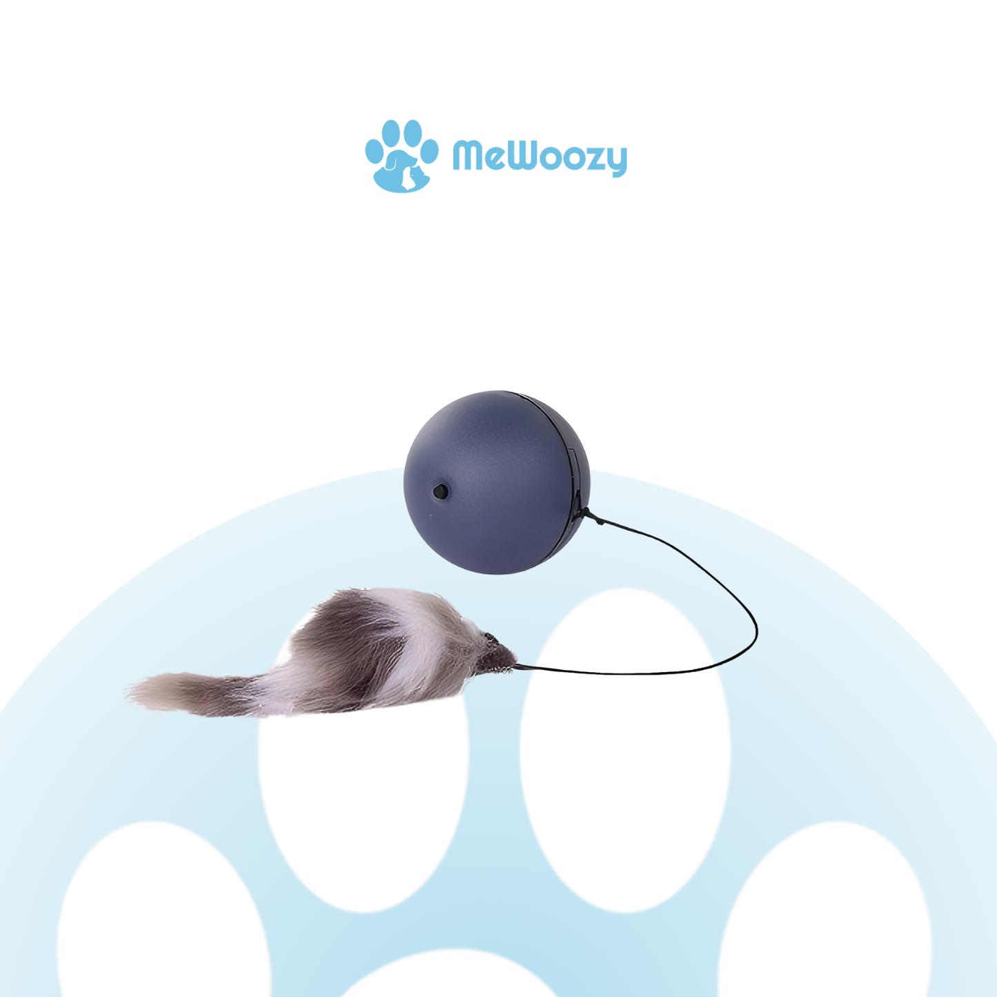 Kattenbal Met Beweegbare Staart – Voor Actief Jachtspel