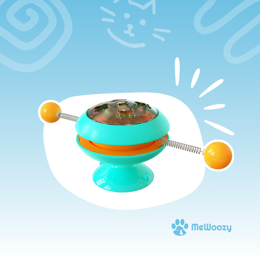 Interactief Kattenrad Met Draaiende Ballen – Voor Actief Spel