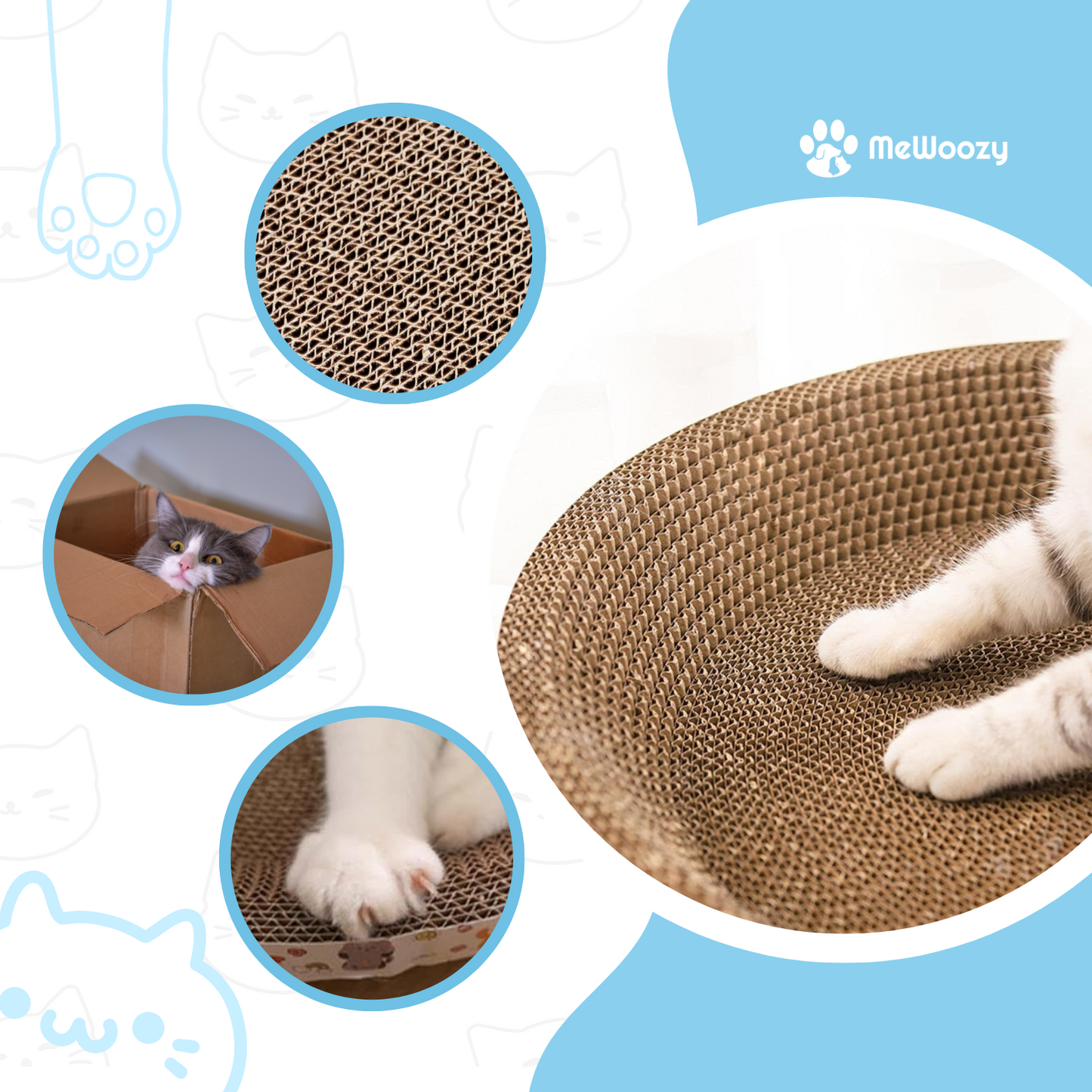 Karton Kattenbed En Krabplek – Voor Rust En Gezond Krabben