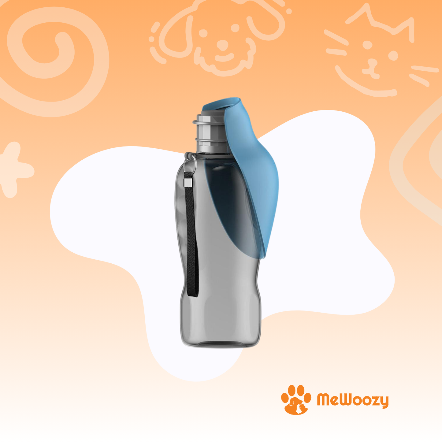 Honden Drinkfles 800ml – Voor Zorgeloos Water Mee Onderweg