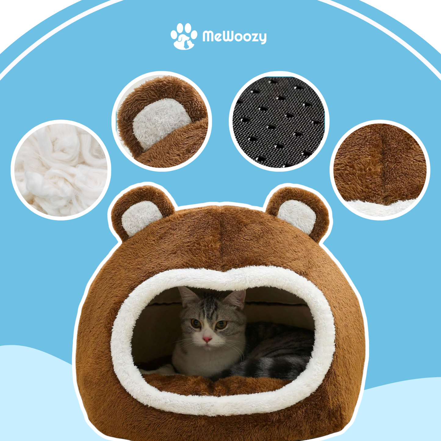 Kattenhol Van Pluche – Voor Warme En Geborgen Rustplek