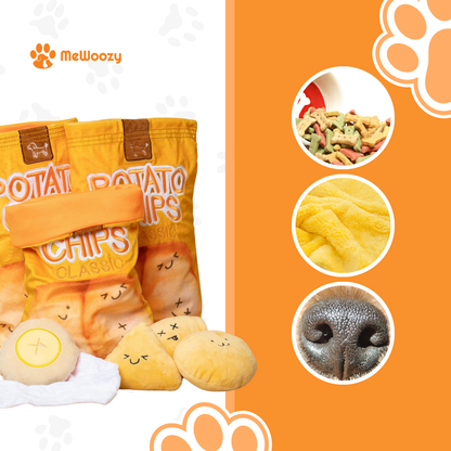 Snuffelchips Voor Honden – Voor Spel En Gezonde Tanden