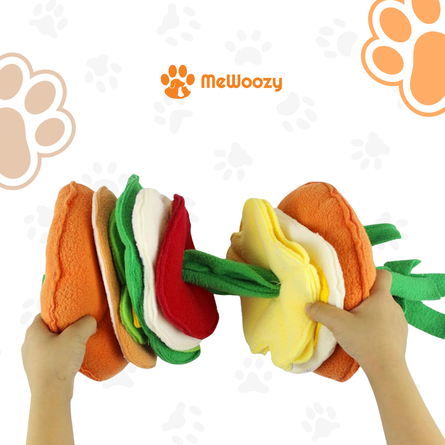 Snuffelhamburger Voor Honden – Voor Slim Spel En Vermaak