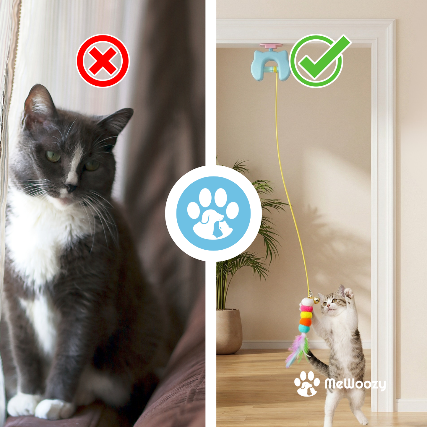 Deurhanger Kattenveerspeeltje – Voor Actief Jachtspel