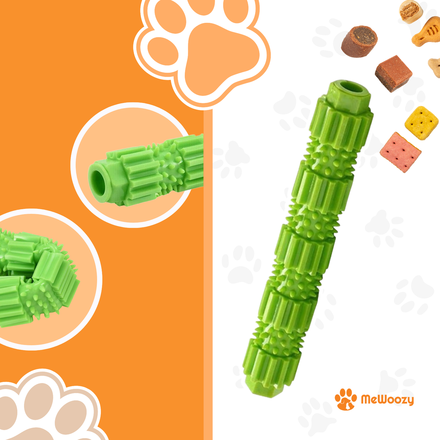 Kauwspeelstok Voor Honden – Met Snackhouder En Tandzorg