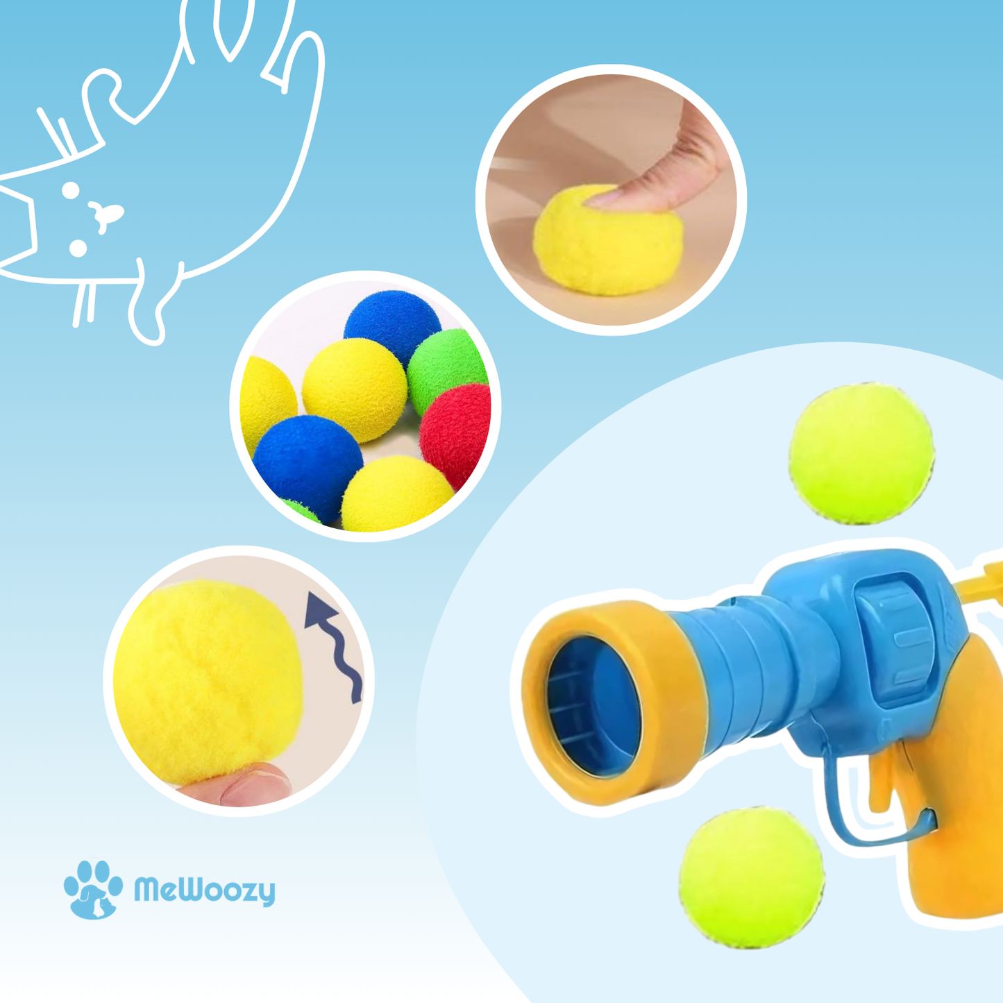 Katten Speelkanon Met Ballen – Voor Actief Jachtplezier