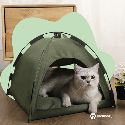 Koel Kattenzelt Van Ademend Stof – Voor Frisse Zomerplek