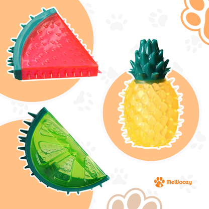 Koelbijt Hondenspeelgoed Fruitvorm – Voor Verfrissend Kauwplezier