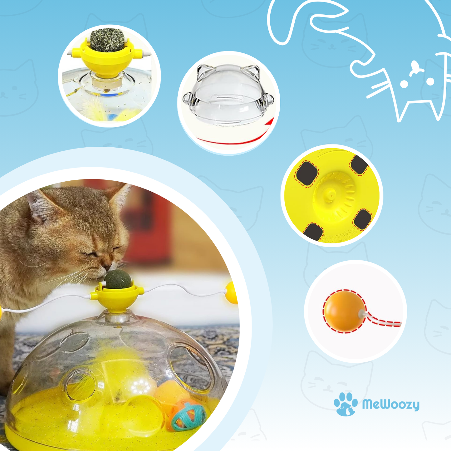 Kattenpuzzel Speelset – Voor Slim En Actief Vermaak