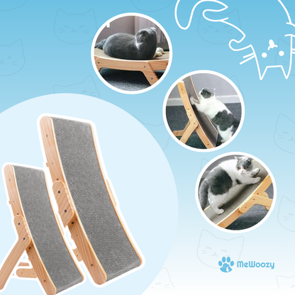 Ergonomische Kattenkrabplank Met Hout – Voor Actief En Gezond Spel