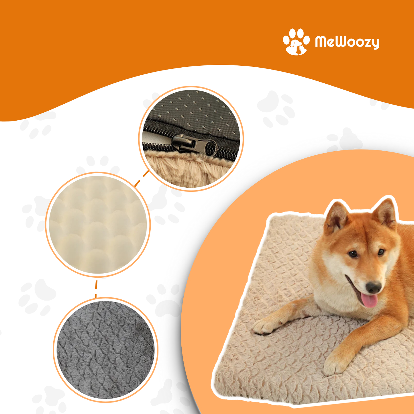 Orthopedisch Hondenkussen Met Hoes – Voor Stevige Ondersteuning