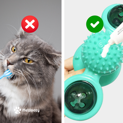 Draaiend Kattenrad Met Speelballen – Voor Langdurig Vermaak
