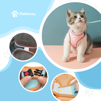 Kattenharnas Reflecterend En Zacht – Voor Comfort En Veiligheid