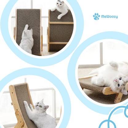 Ergonomische Kattenkrabplank Met Hout – Voor Actief En Gezond Spel