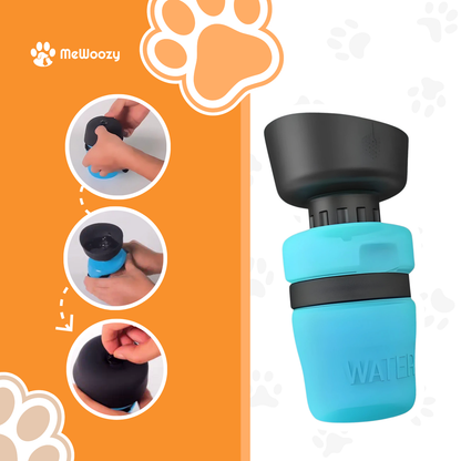Honden Drinkfles Opvouwbaar – Voor Onderweg Zonder Geknoei