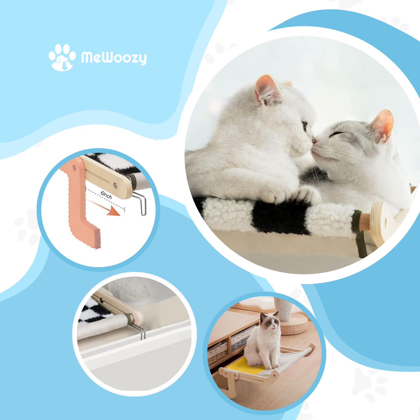 Kattenhangmat Voor Meubelrand – Voor Knusse Rustplekken