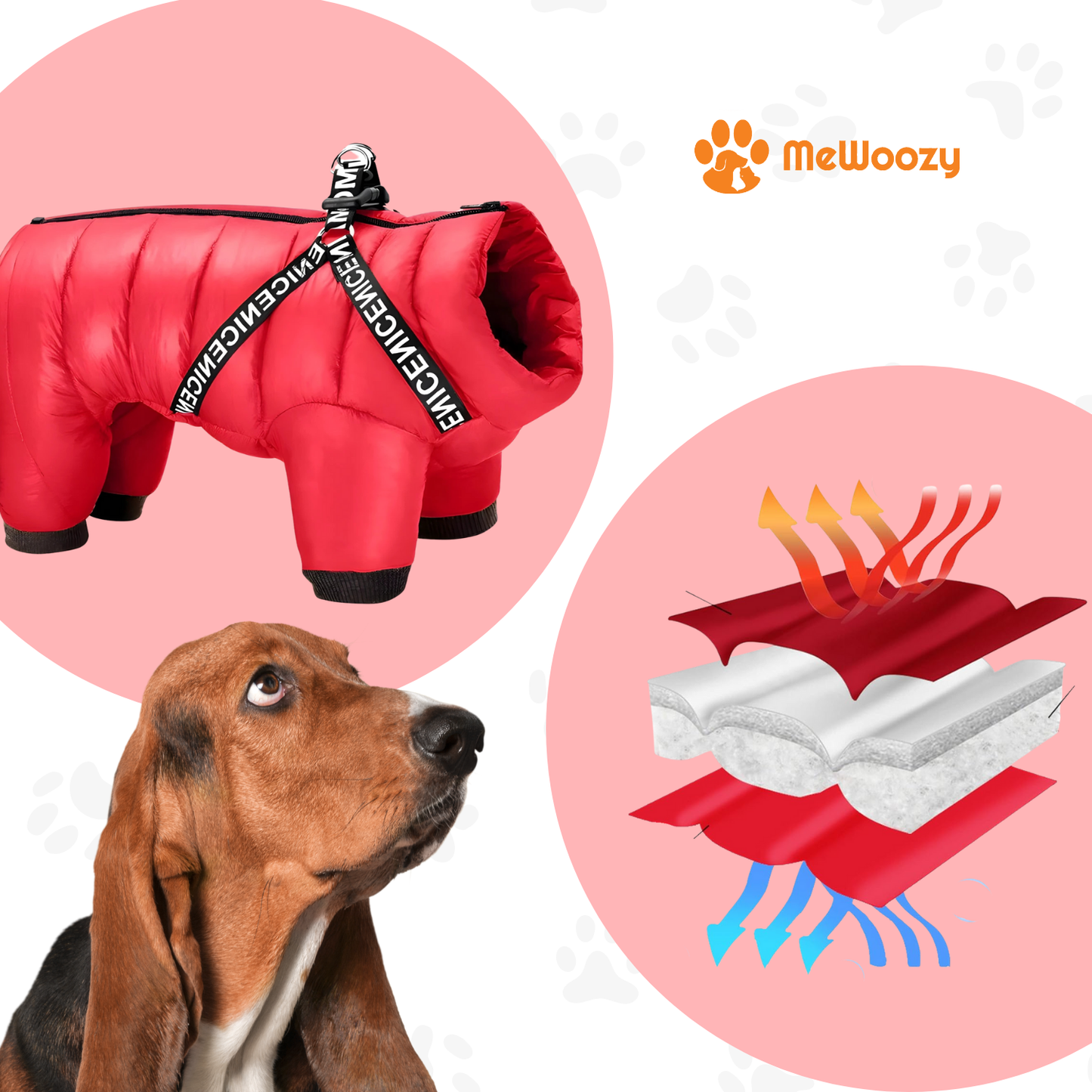 Winterjas Voor Honden – Met Warme En Waterdichte Bescherming