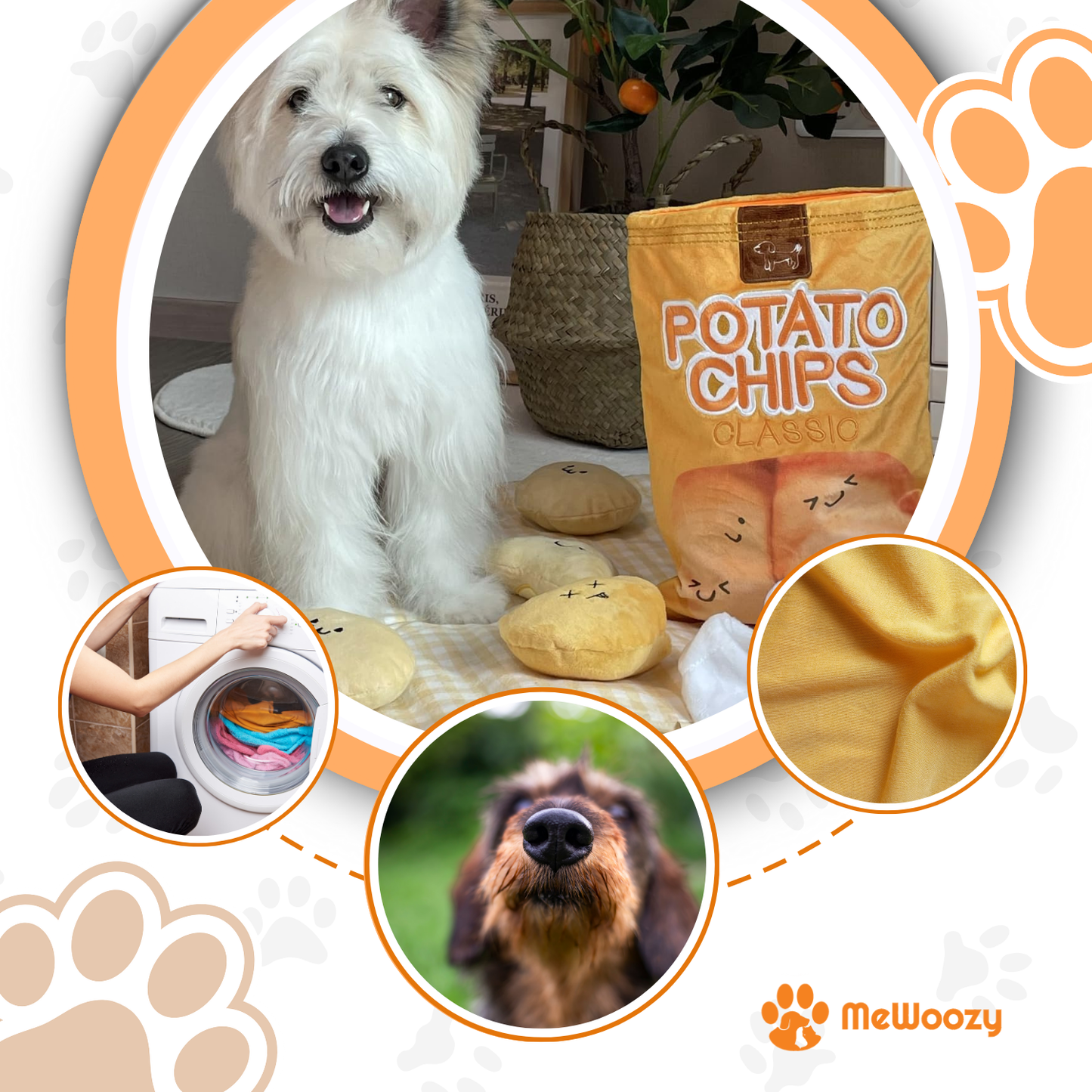 Snuffelchips Voor Honden – Voor Spel En Gezonde Tanden