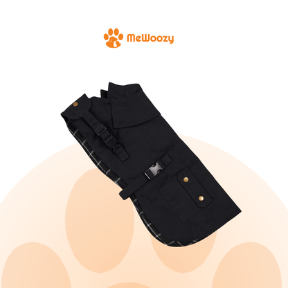 Waterdichte Hondenjas Met Flanelvoering – Voor Warme Wandelingen