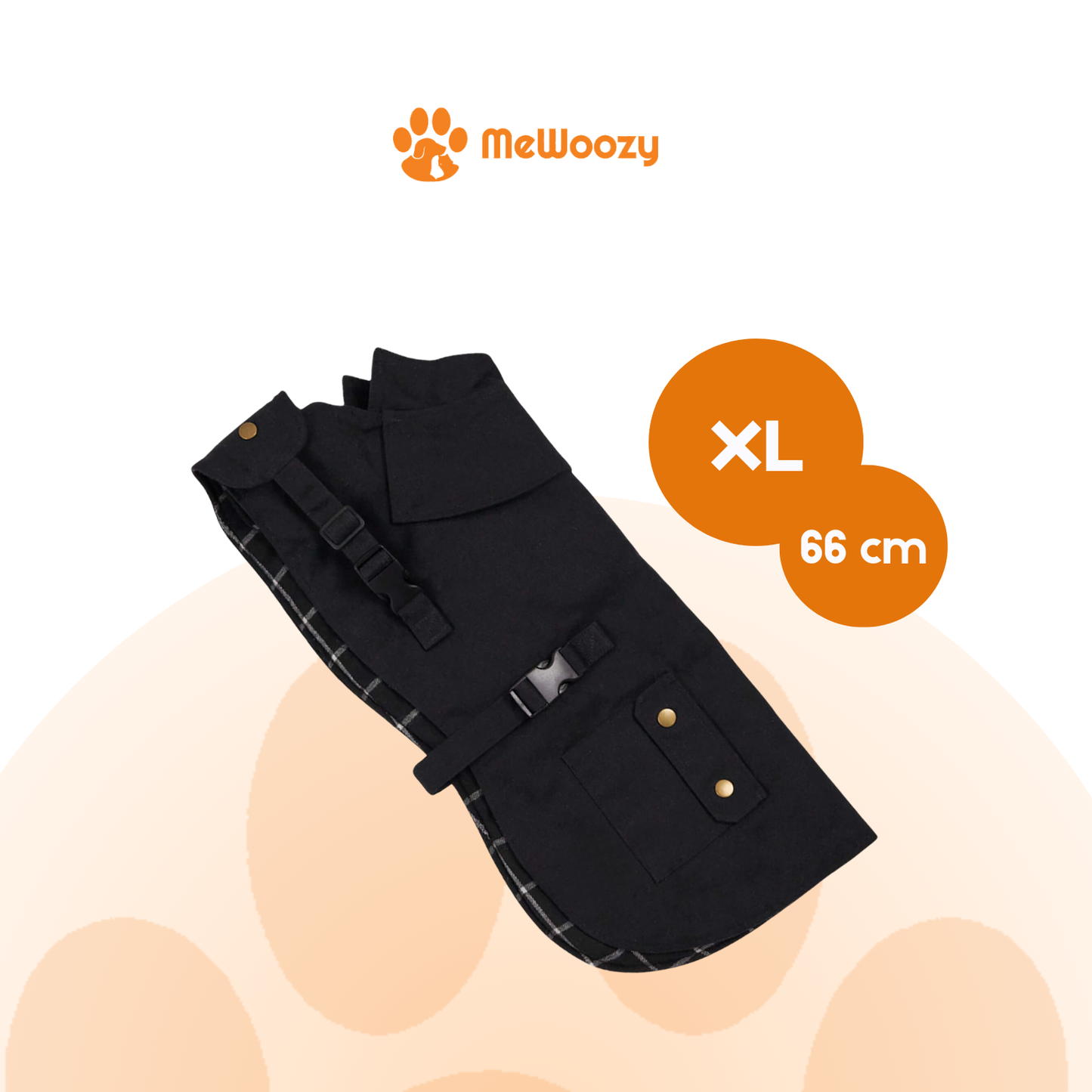 Waterdichte Hondenjas Met Flanelvoering – Voor Warme Wandelingen