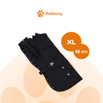 Waterdichte Hondenjas Met Flanelvoering – Voor Warme Wandelingen