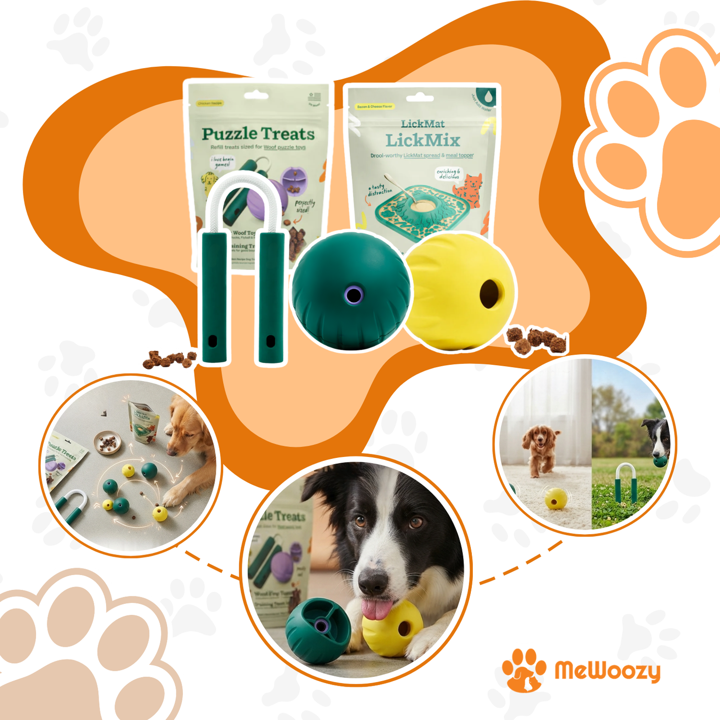 Honden Speelset Met Voerpuzzels – Voor Slim En Actief Spel