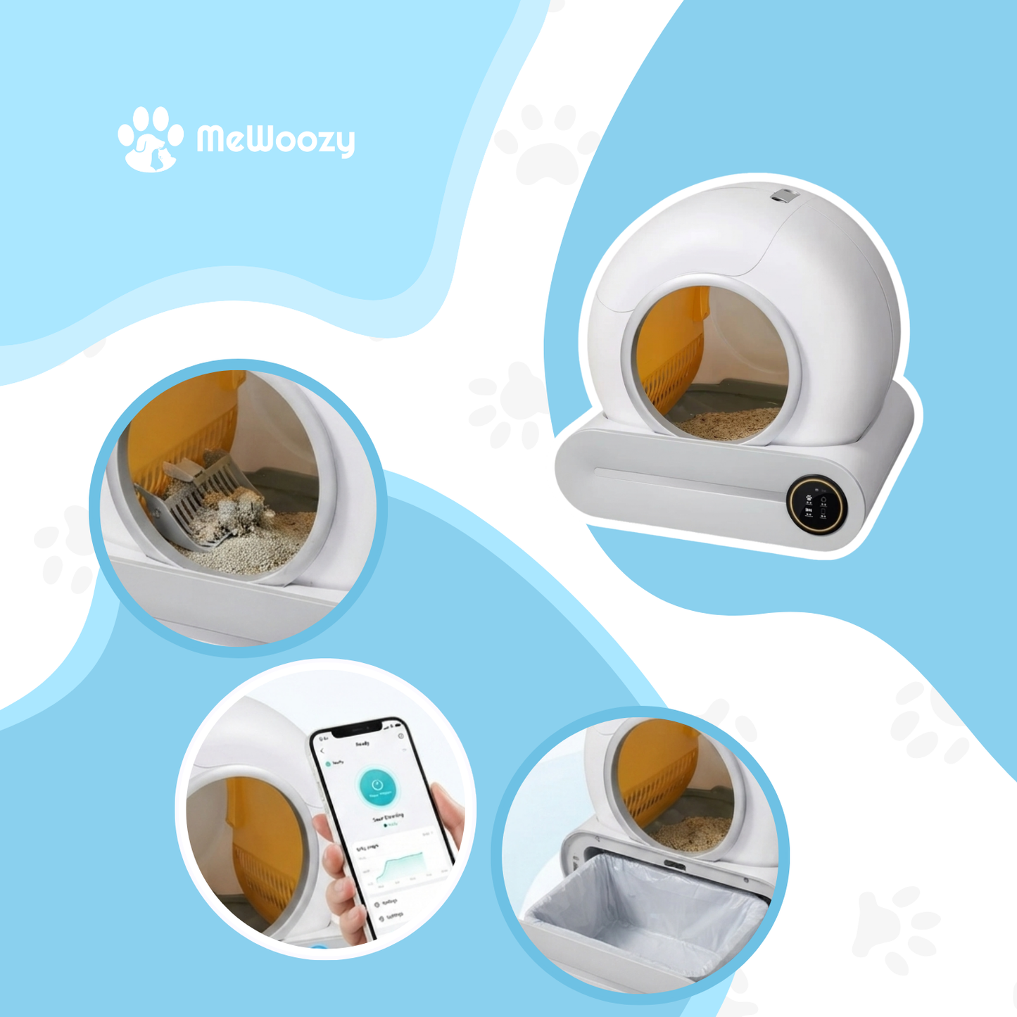 Slimme Kattenbak Met App – Voor Minder Scheppen Thuis