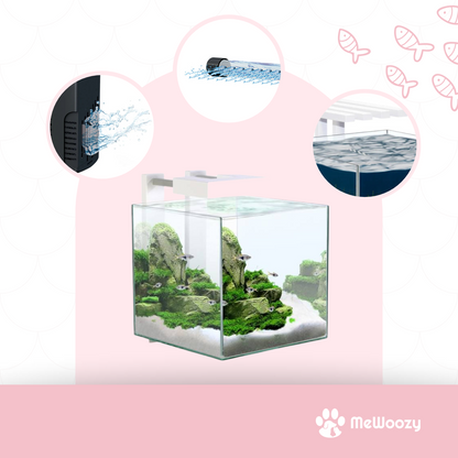 Compact Aquarium Met Led En Filter – Voor Makkelijk Thuisgebruik