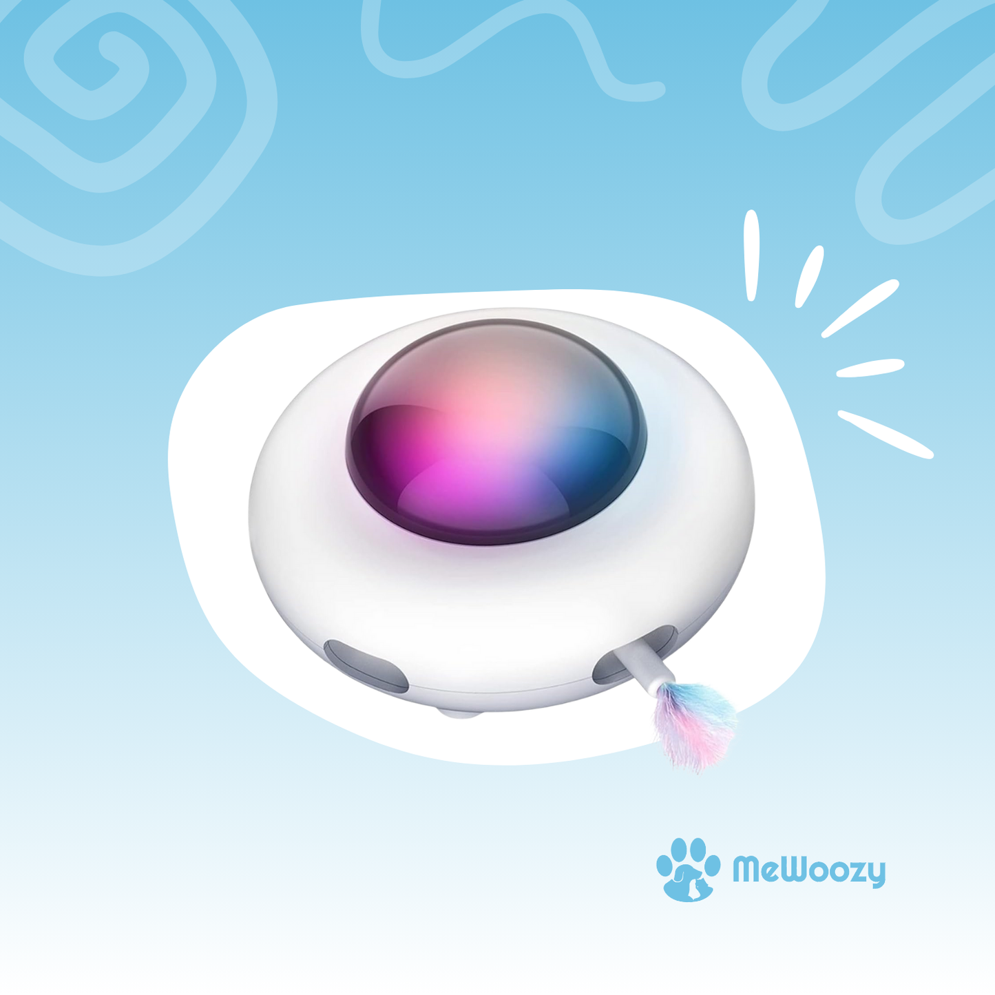 Interactieve Katten UFO Speelbal – Voor Slim En Alleen Spel