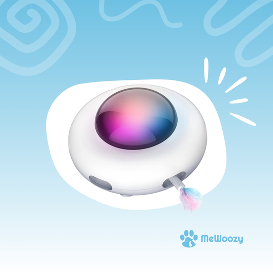Interactieve Katten UFO Speelbal – Voor Slim En Alleen Spel