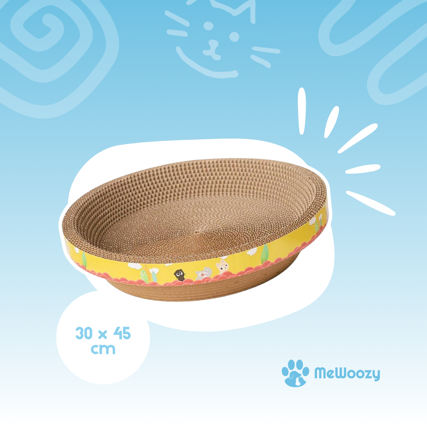 Karton Kattenbed En Krabplek – Voor Rust En Gezond Krabben